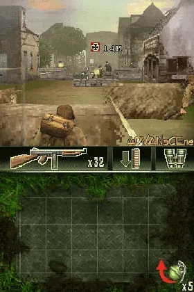 Brothers in Arms DS (USA) (En,Fr,Es) screen shot game playing